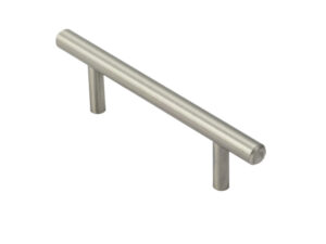 Fingertip Mini T Bar Cabinet Pull Handle (64Mm C/C), Satin Nickel