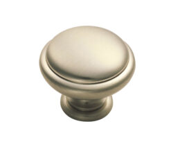 Fingertip Shaker Style Cupboard Knob, Satin Nickel