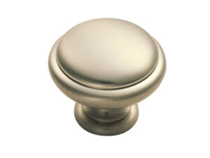 Fingertip Shaker Style Cupboard Knob, Satin Nickel