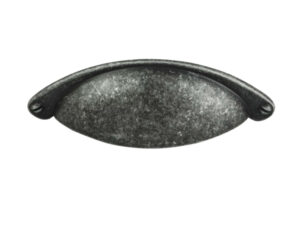 Traditional Cupboard Cup Pull Handle (64Mm C/C), Pewter