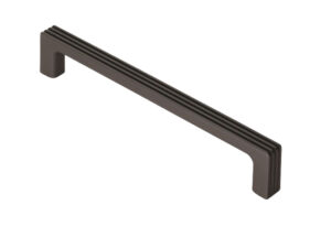 Fingertip Darini Cabinet Pull Handle (160Mm C/C), Black