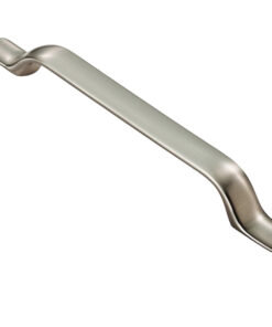 Fingertip Treveri Cabinet Pull Handle (160Mm C/C), Satin Nickel