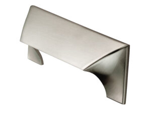 Fingertip Capori Cabinet Pull Handle (96Mm, 192Mm Or 320Mm C/C), Satin Nickel