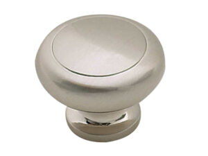 Frelan Hardware Gyro Cabinet Knob (32Mm), Brushed Nickel