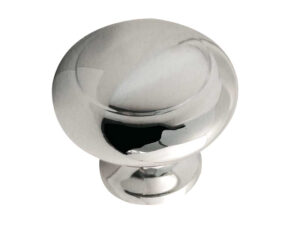 Frelan Hardware Gyro Cabinet Knob (32Mm), Polished Chrome