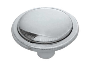 Frelan Hardware Luna Cabinet Knob (30Mm), Polished Chrome