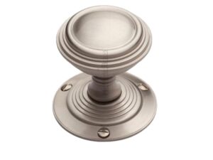 Heritage Brass Goodrich Mortice Door Knobs, Satin Nickel (Sold In Pairs)