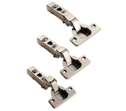 Fingertip Soft Close Hinges, Nickel Plate