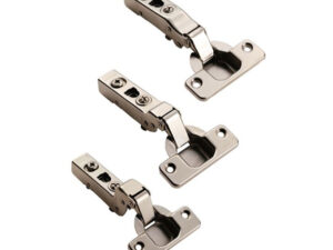 Fingertip Soft Close Hinges, Nickel Plate