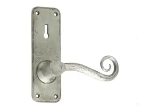 Frelan Hardware Handforged Chester Door Handles, Pewter (Sold In Pairs)