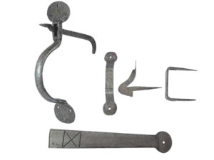 Frelan Hardware Handforged Suffolk Thumb Door/Gate Latch, Pewter Finish