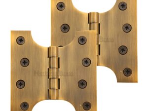 Heritage Brass 4 Inch Parliament Hinges, Antique Brass (Sold In Pairs)