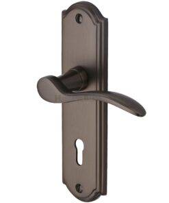 Heritage Brass Howard Matt Bronze Door Handles (Sold In Pairs)