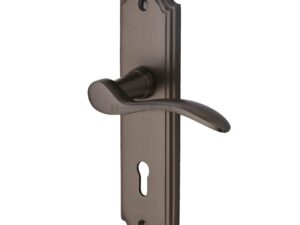 Heritage Brass Howard Matt Bronze Door Handles (Sold In Pairs)