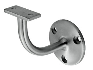 Eurospec Dda Compliant Handrail Brackets - Polished Or Satin Stainless Steel