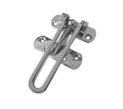 Frelan Hardware Security Door Guard, Polished Chrome