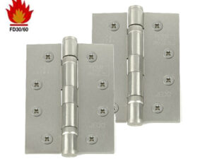 Frelan Hardware 4 Inch Ball Bearing Hinges, Satin Nickel