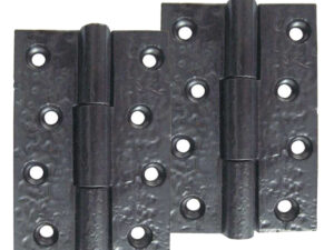 Frelan Hardware 4 Inch Butt Hinges, Black Finish (Sold In Pairs)