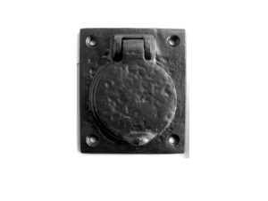 Frelan Hardware Cylinder Cover, Black Antique