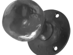 Ball Shape Mortice Door Knob Black