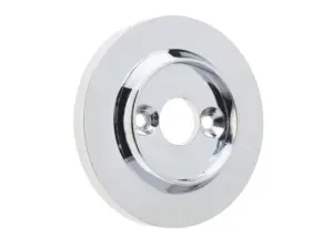 Replacement Roses For Porcelain Door Knobs Polished Chrome