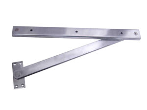 Frelan Hardware Overhead Door Stay, Zinc Plated