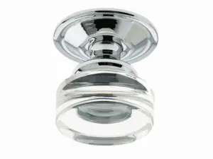 Jh1171 Moderno Clear Glass Mortice Knob Furniture