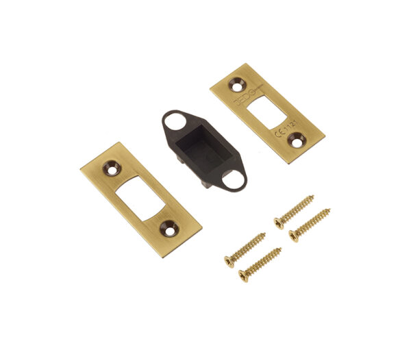 Frelan Hardware Accessory Pack For Jl-Hdb Heavy Duty Deadbolts, Antique Brass