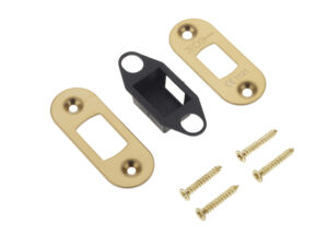 Frelan Hardware Radius Accessory Pack For Jl-Hdb Heavy Duty Deadbolts, Pvd Stainless Brass