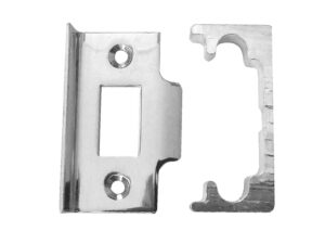 Frelan Hardware Rebate Set For Standard Tubular Latch Jl120, Nickel Plate