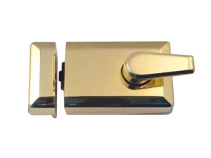 Frelan Hardware Roller Bolt Nightlatch, Polished Brass