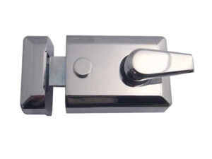 Frelan Hardware Standard Stile Nightlatch, Polished Chrome