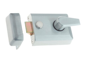 Frelan Hardware Standard Stile Nightlatch, Satin Chrome