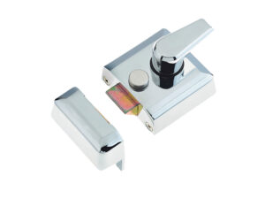 Frelan Hardware Narrow Stile Nightlatch, Polished Chrome