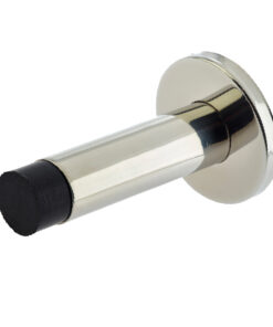 Frelan Hardware Cylinder Wall Mounted Projecting Door Stop (79Mm X 20Mm), Polished Stainless Steel