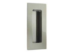 Frelan Hardware Rectangular Flush Pull (100Mm X 50Mm), Polished Stainless Steel