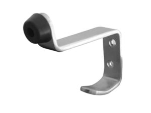 Frelan Hardware Buffered Hat And Coat Hook, Satin Stainless Steel