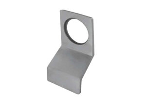 Frelan Hardware Round Cylinder Latch Pull, Satin Stainless Steel