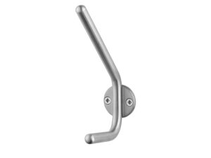 Frelan Hardware Hat And Coat Hook, Satin Stainless Steel