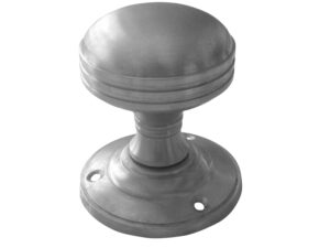 Frelan Hardware Ringed Mortice Door Knob, Satin Chrome (Sold In Pairs)