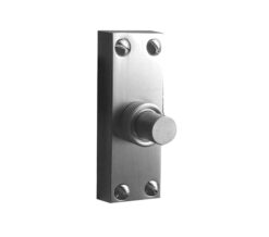 Frelan Hardware Bell Push, Satin Chrome