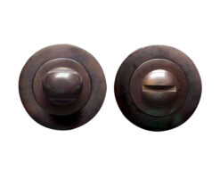 Frelan Hardware Bathroom Turn & Release (50Mm X 10Mm), Dark Bronze