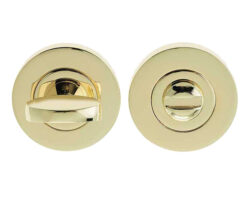 Frelan Hardware Bathroom Turn & Release (35Mm X 8Mm), Pvd Stainless Brass