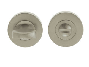 Frelan Hardware Bathroom Turn & Release (35Mm X 8Mm), Satin Nickel