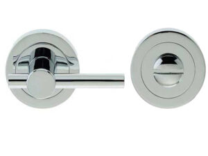 Frelan Hardware Easy Bathroom Turn & Release (50Mm X 10Mm), Polished Chrome