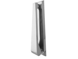 Frelan Hardware Contemporary Door Knocker, Polished Chrome