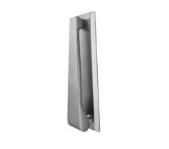 Frelan Hardware Contemporary Door Knocker, Satin Chrome