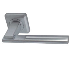 Frelan Hardware Seros Door Handles On Square Rose