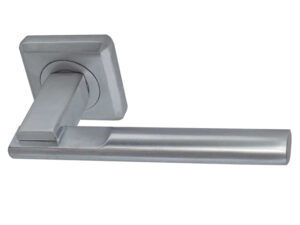 Frelan Hardware Seros Door Handles On Square Rose