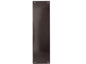 Frelan Hardware Raised Plain Fingerplate (305Mm X 75Mm), Dark Bronze